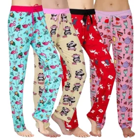 3-Pack: Women's Assorted Ultra-Soft Lounge Pants