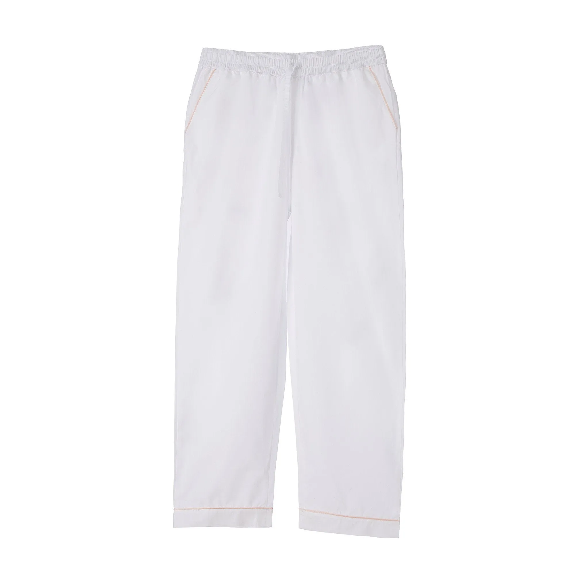 Alva Pyjama Bottoms [White/Light pink]