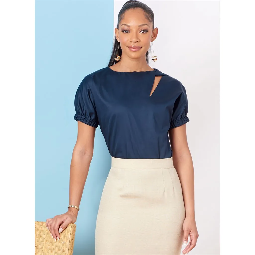 Butterick Pattern B6875 Misses' Tops