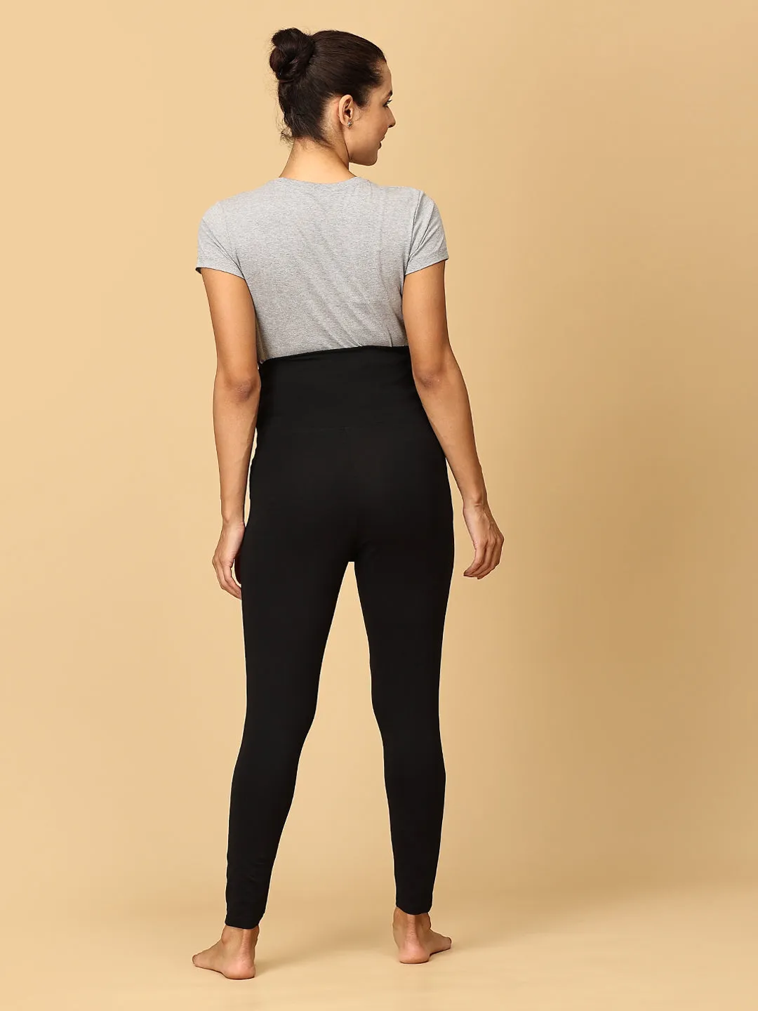 Combo Of Comfy Maternity Trackpants, Leggings & Joggers