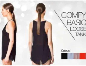 Comfy Basic Loose Tank