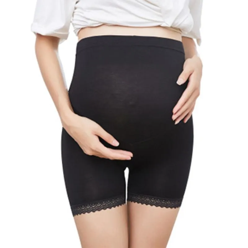 Comfy Solid Maternity Short Legging