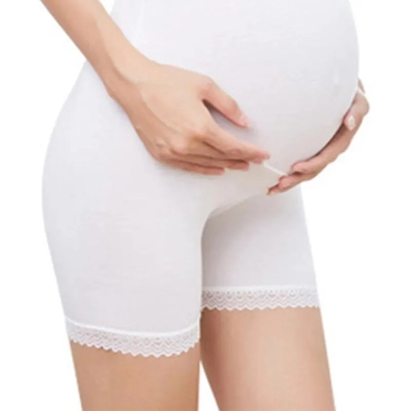 Comfy Solid Maternity Short Legging