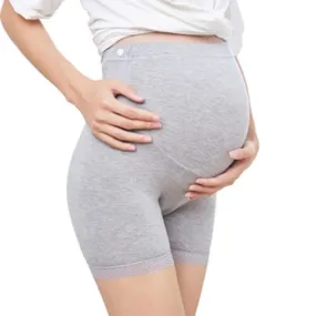 Comfy Solid Maternity Short Legging