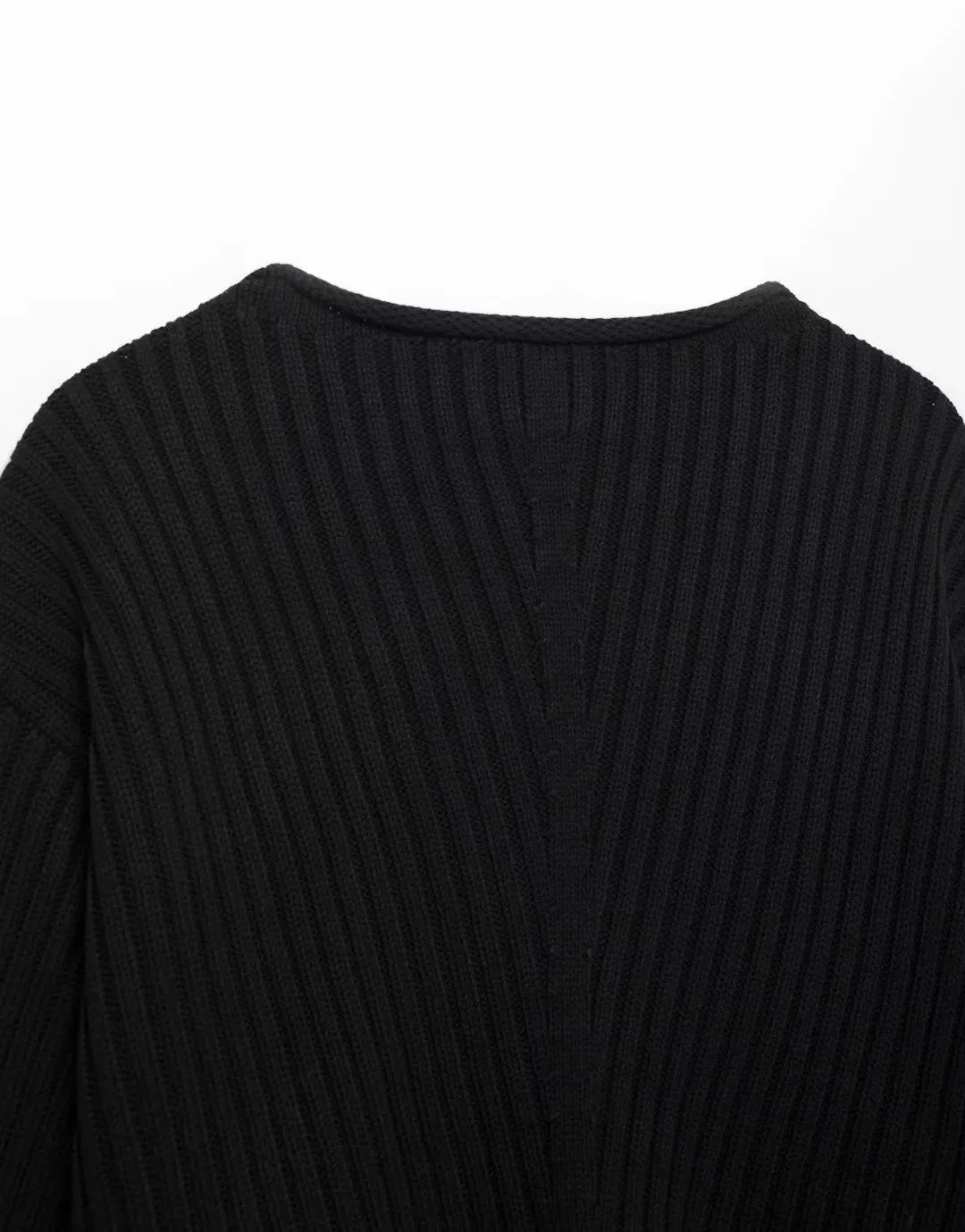 Dessa Ribbed Cropped Sweater