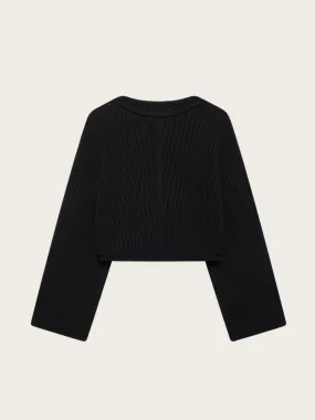 Dessa Ribbed Cropped Sweater