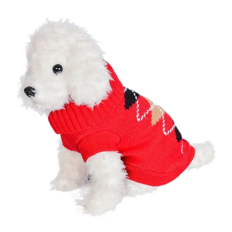 Dog Turtleneck Sweater - Dog Christmas Sweaters