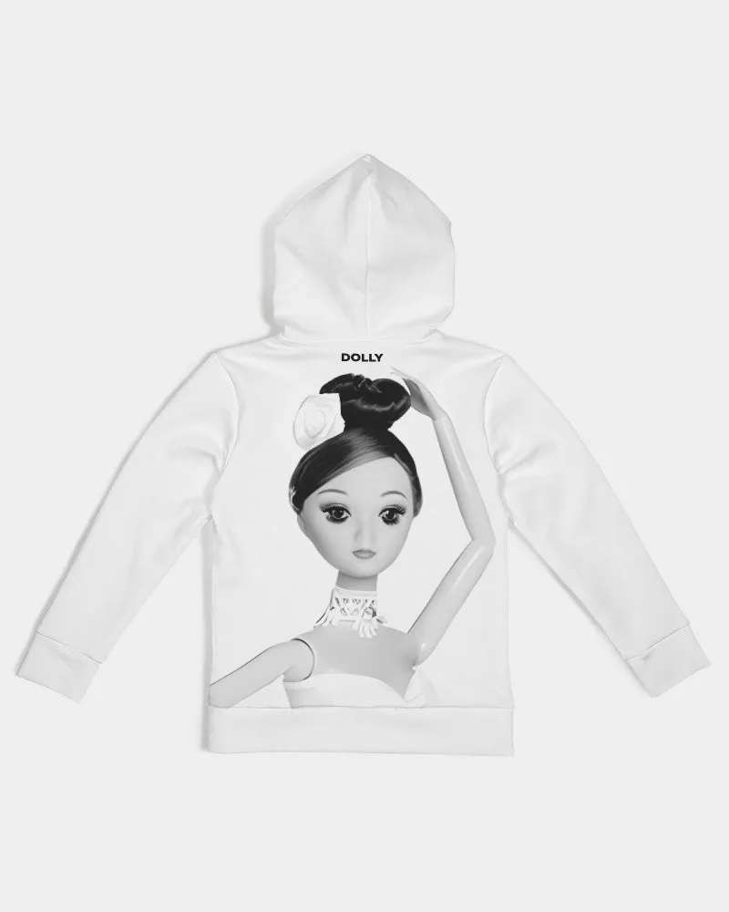 DOLLY ®  Ballerina Doll White Kids Hoodie