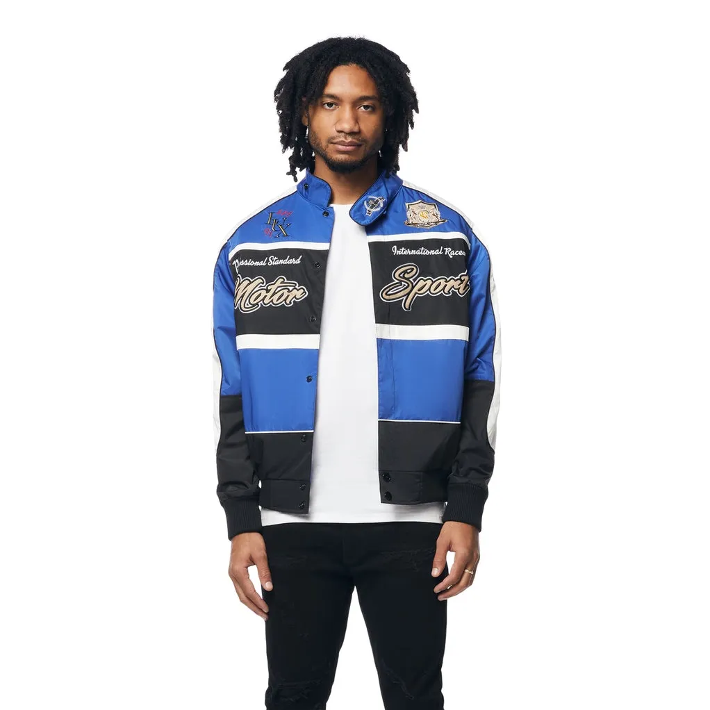 Euro Racing Windbreaker Jacket - Royal