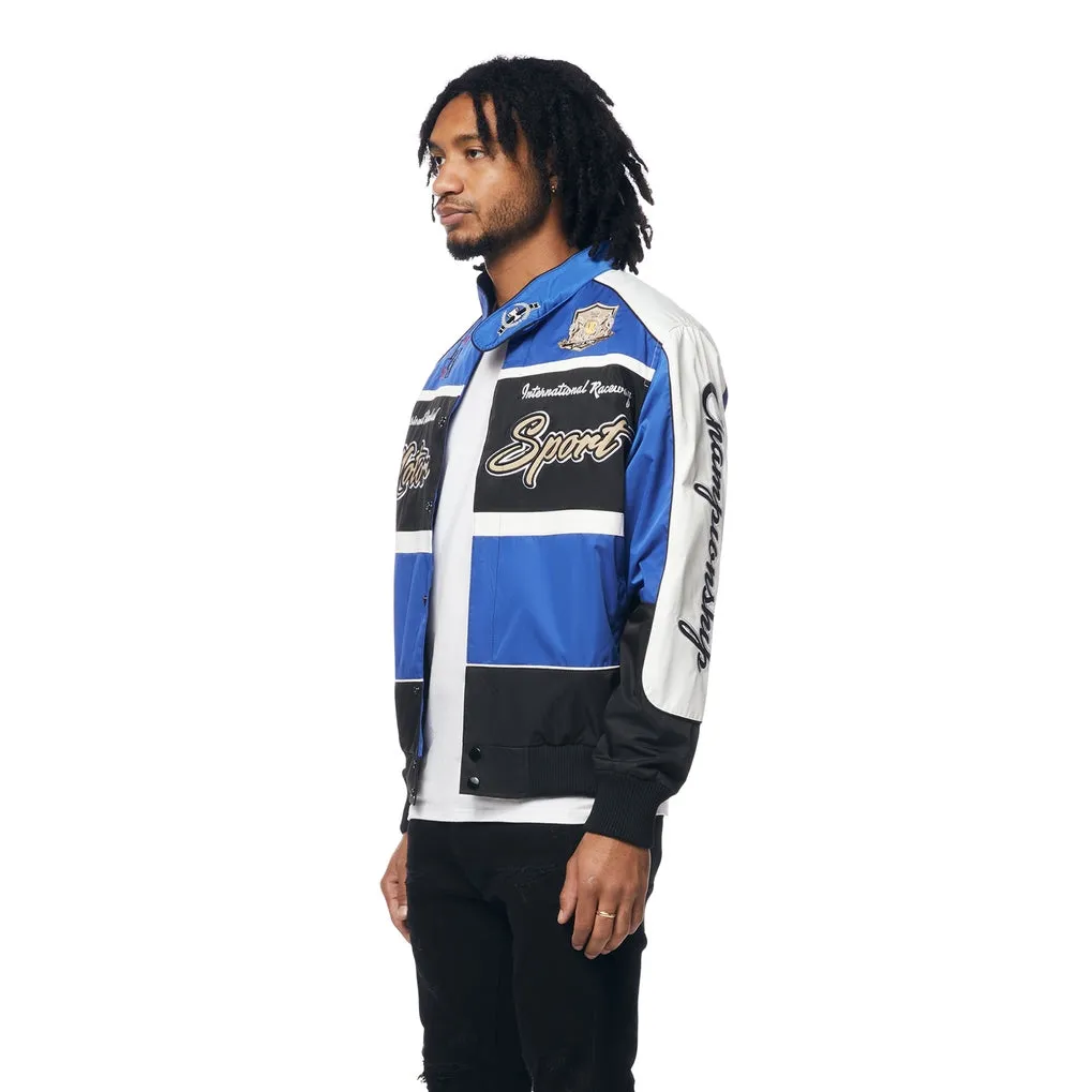 Euro Racing Windbreaker Jacket - Royal