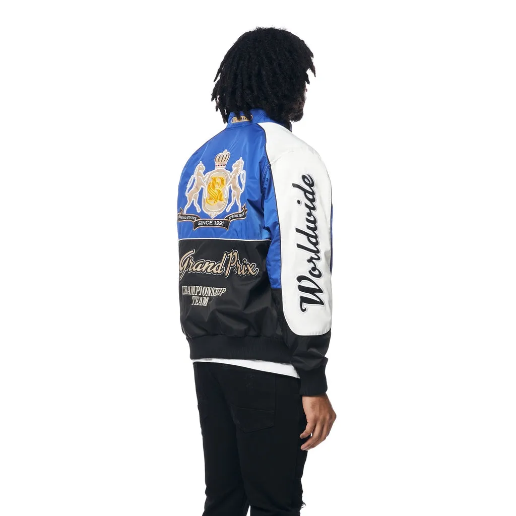 Euro Racing Windbreaker Jacket - Royal