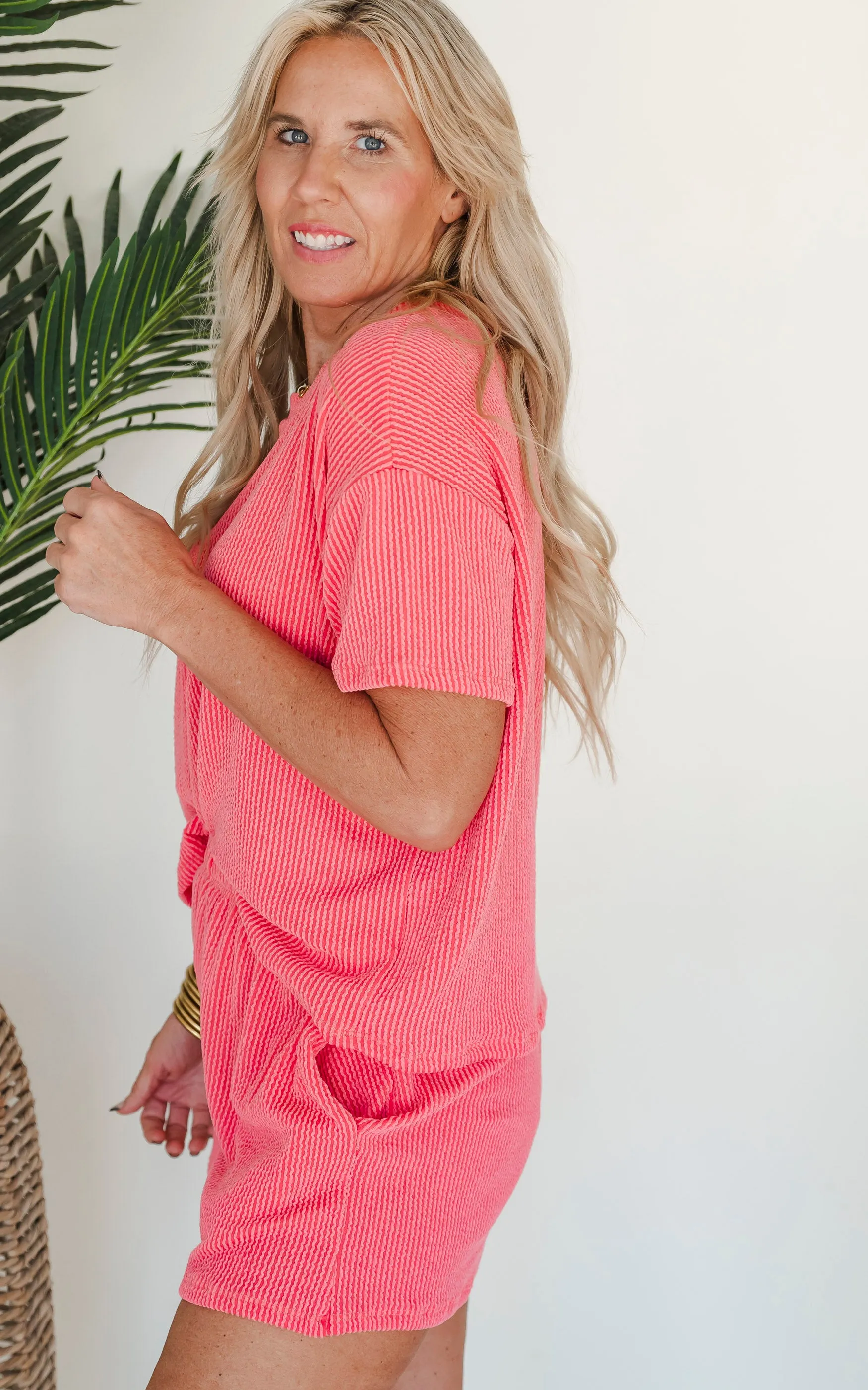 Everyday Relaxed Rib Top - Final Sale