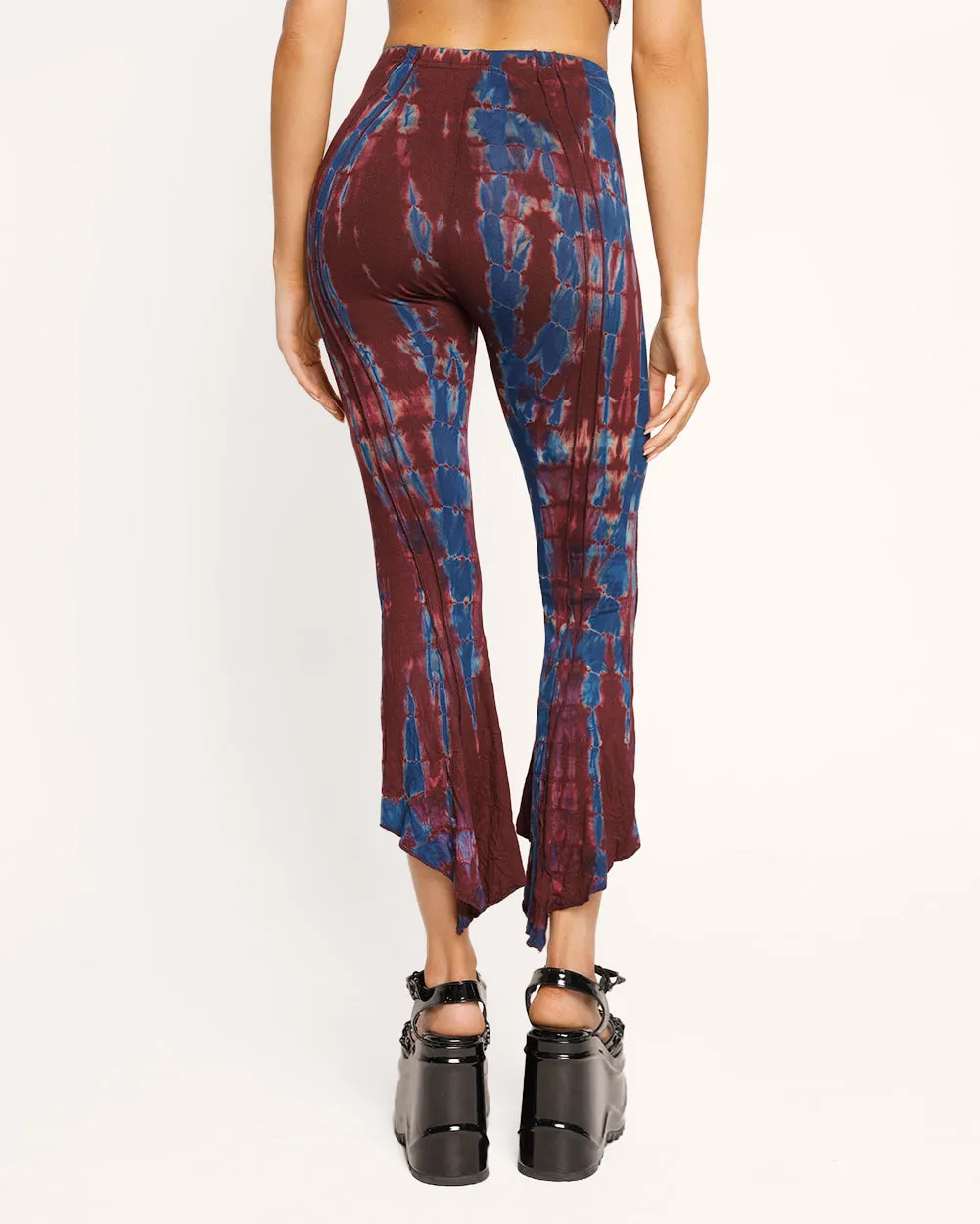 Free Spirit Tie Dye Bell Bottoms