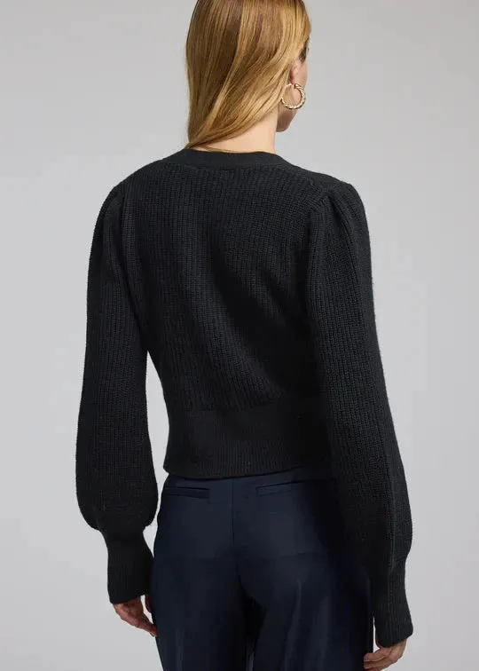 Generation Love Monse Saddle Cardigan in Black