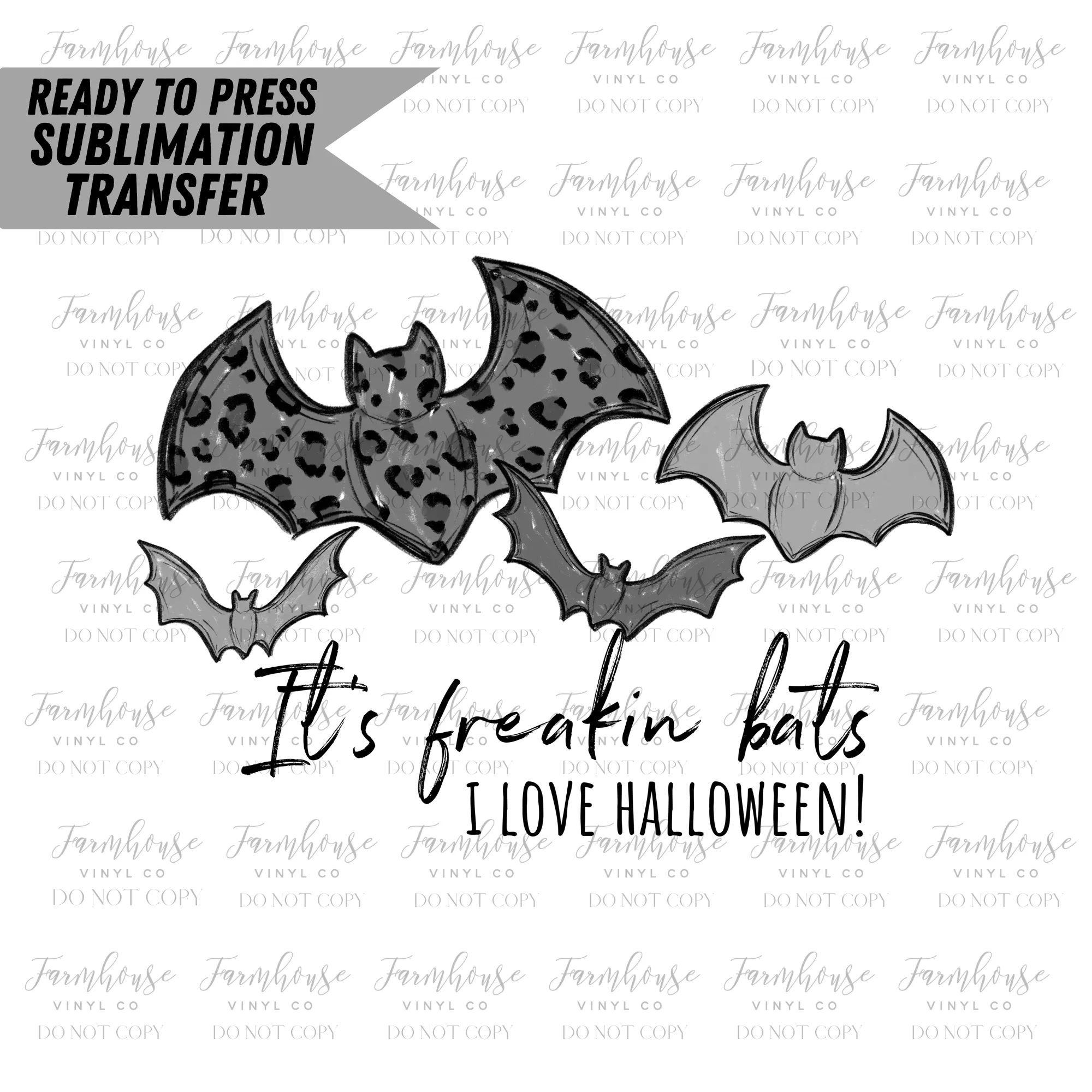 It's Freakin Bats I Love Halloween Shirt