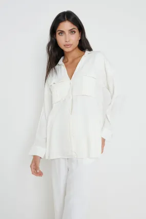 Jalen Relaxed Shirt - Cream