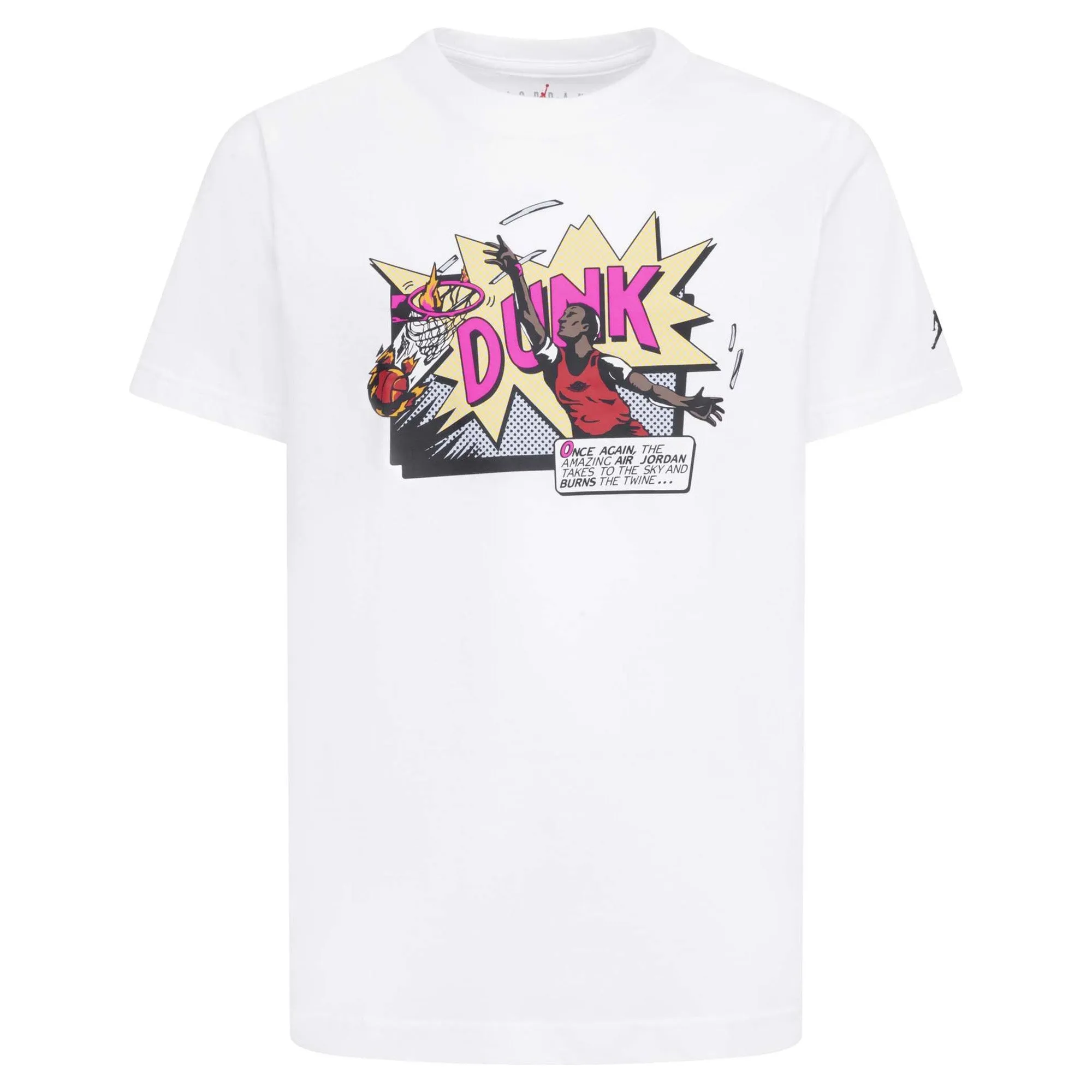 Junior's Air Jordan Comics Dunk Short Sleeve Tee