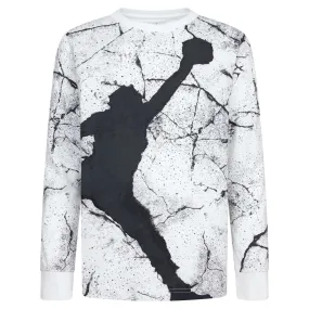 Junior's Jumpman Cement Long Sleeve Tee