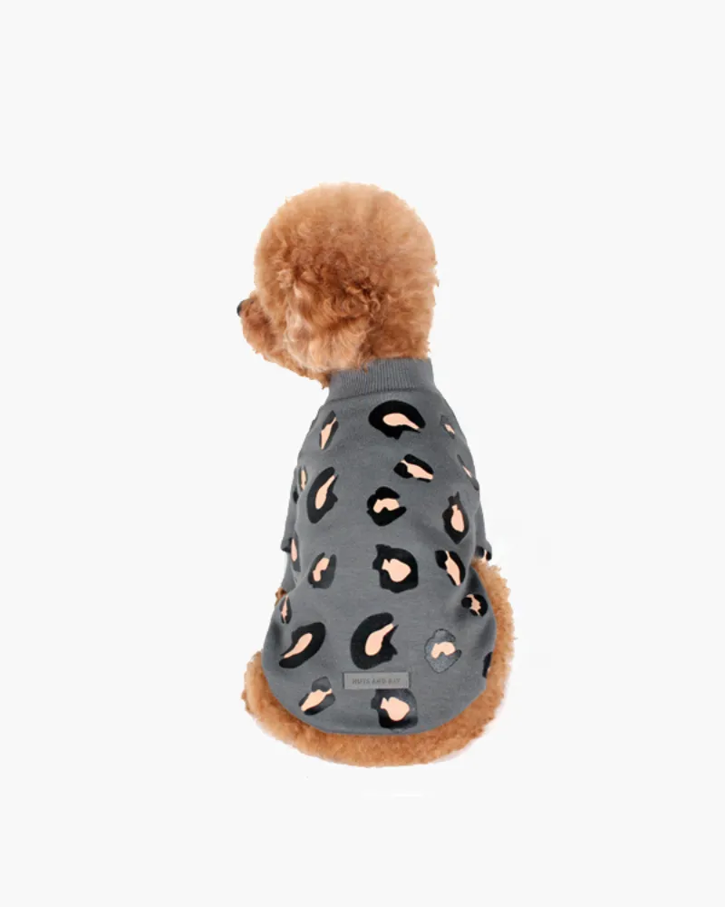 Leopard Print Dog Sweatshirt (FINAL SALE)