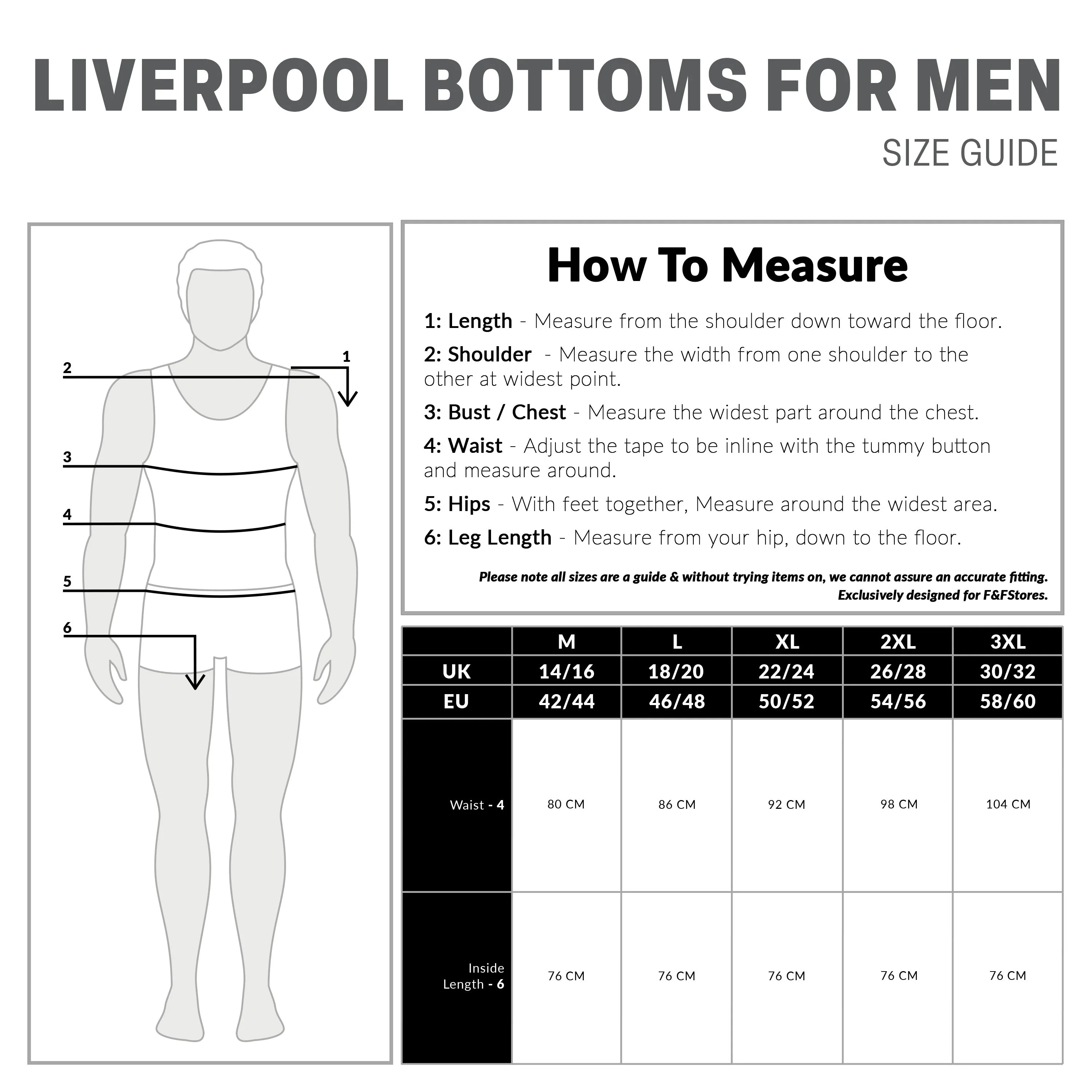 Liverpool FC Mens Pyjama Bottoms - Comfy Nightwear Pyjama Bottoms for Men