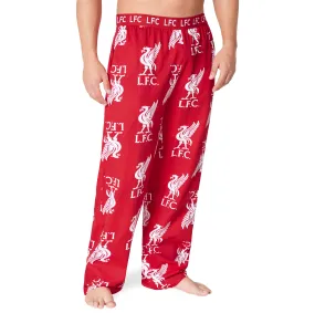 Liverpool FC Mens Pyjama Bottoms - Comfy Nightwear Pyjama Bottoms for Men