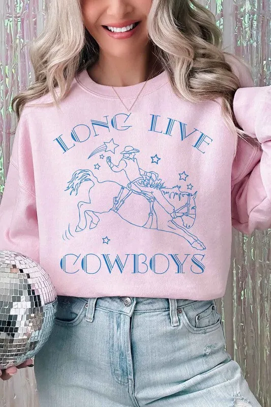 Long Live Cowboys {oversized sweatshirt}