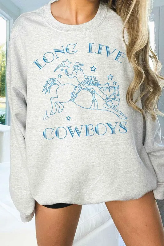 Long Live Cowboys {oversized sweatshirt}