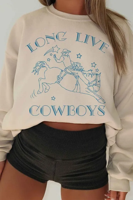 Long Live Cowboys {oversized sweatshirt}