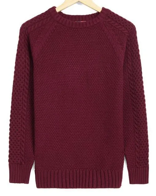 Men's Casual Knitted Thick Warm Sweater