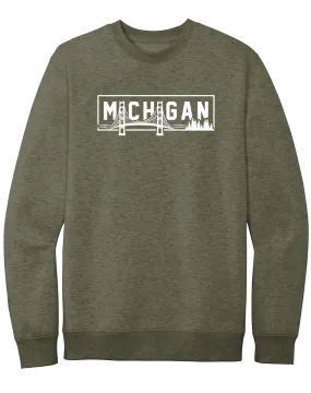 Michigan Mighty Mac Crewneck Sweatshirt