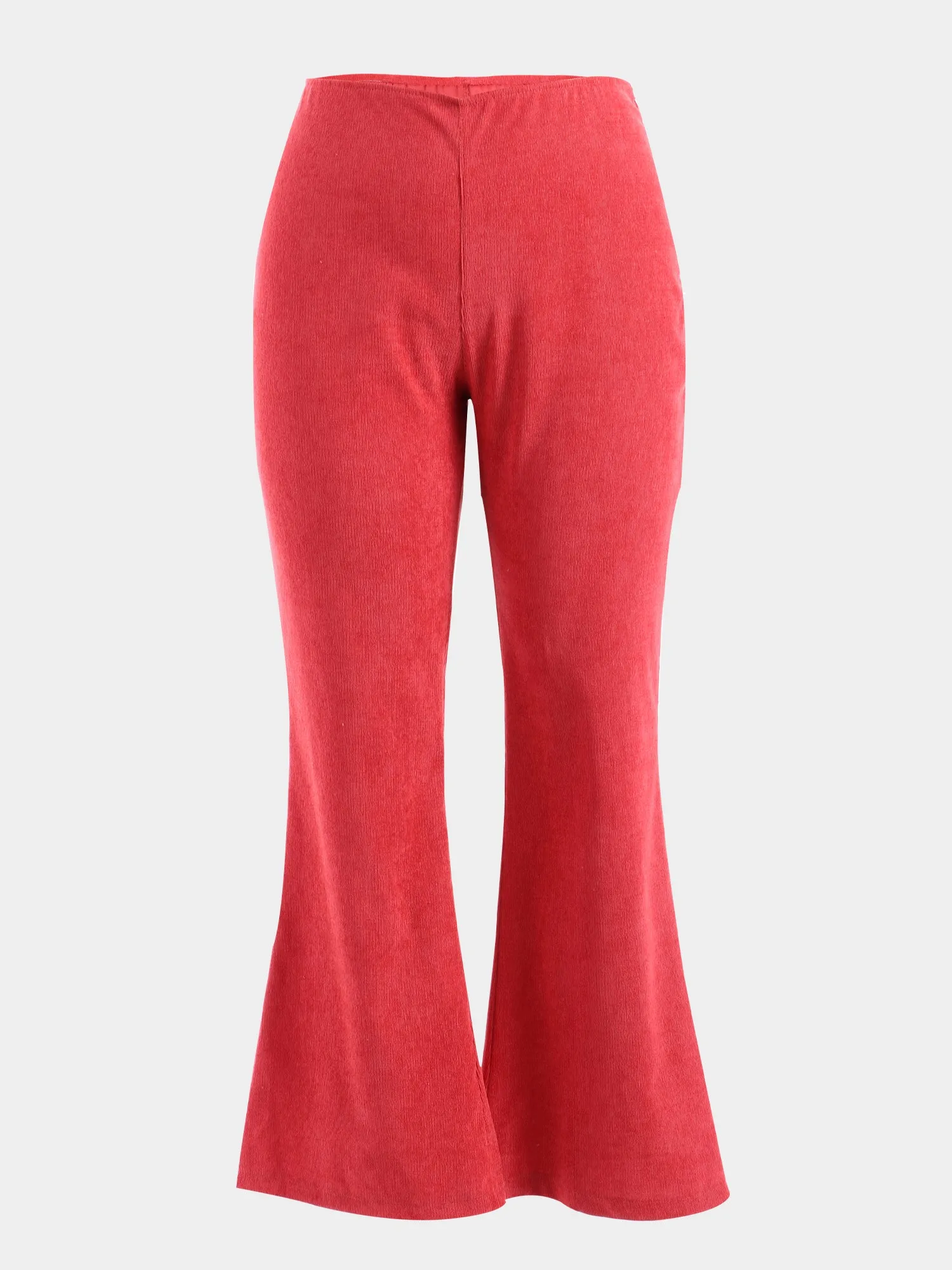 Midsize Chic Flare Corduroy Pants