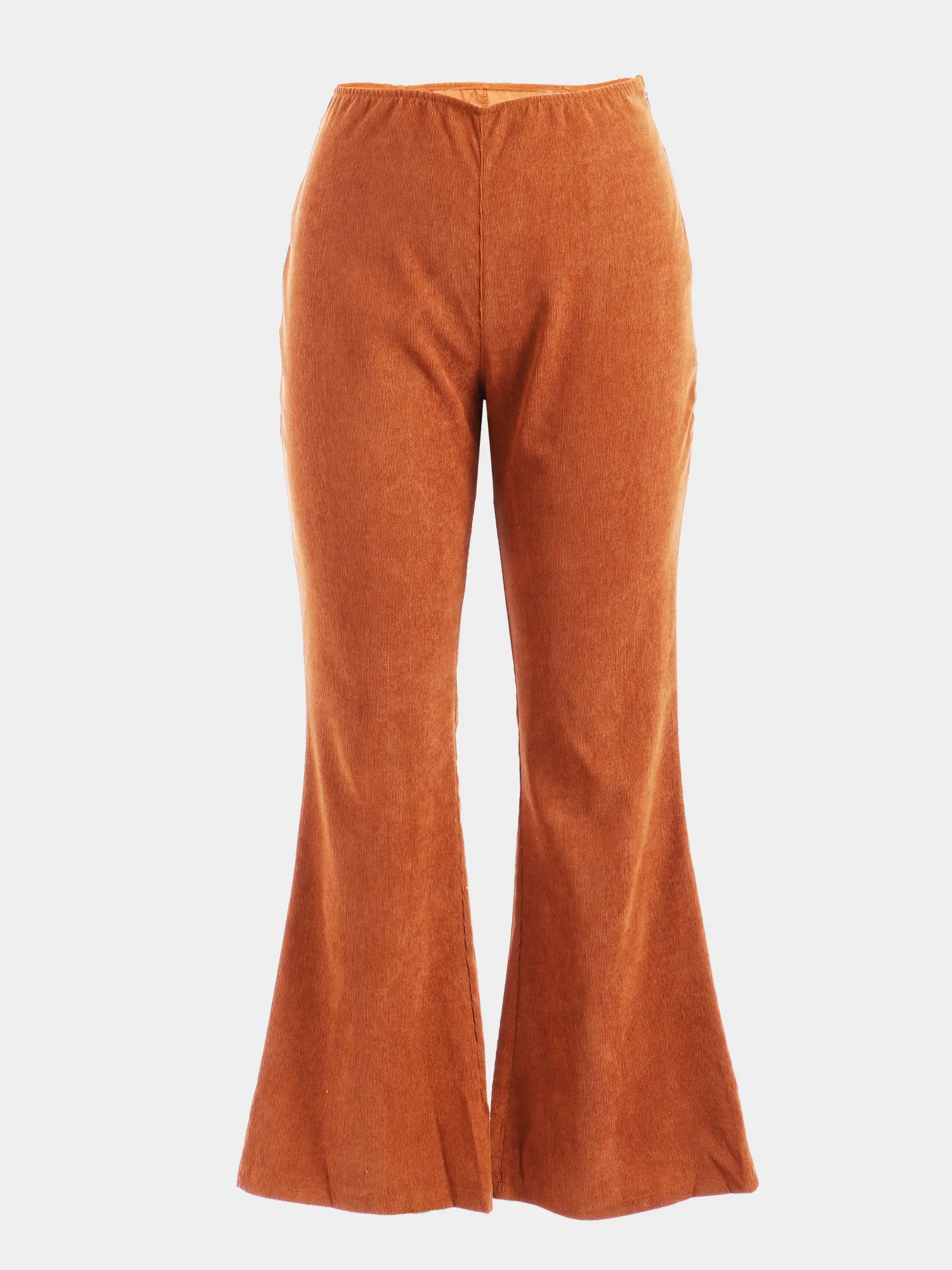 Midsize Chic Flare Corduroy Pants