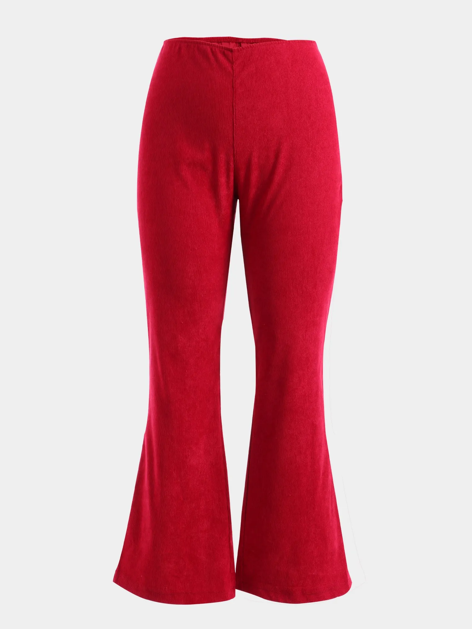 Midsize Chic Flare Corduroy Pants