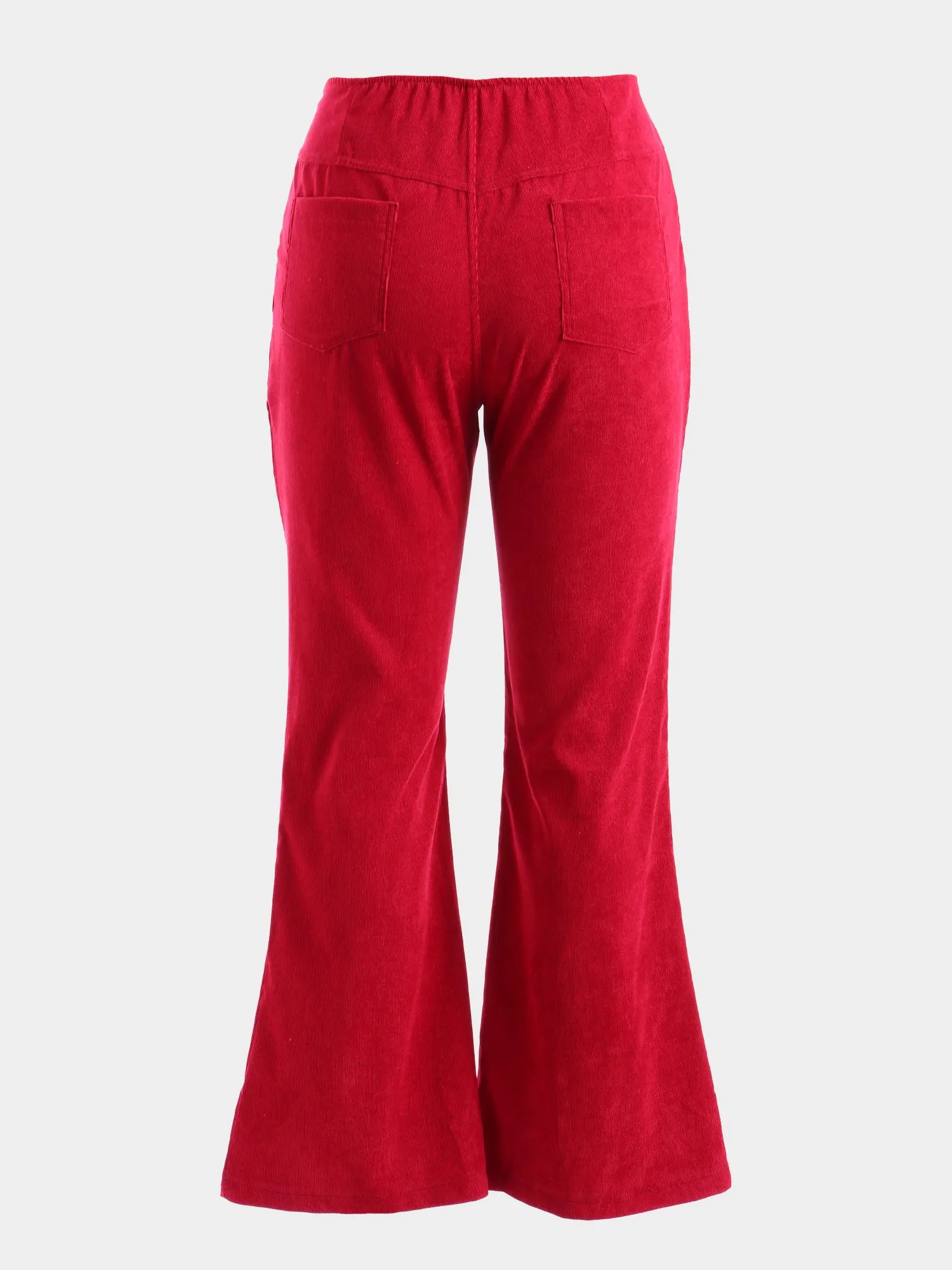 Midsize Chic Flare Corduroy Pants