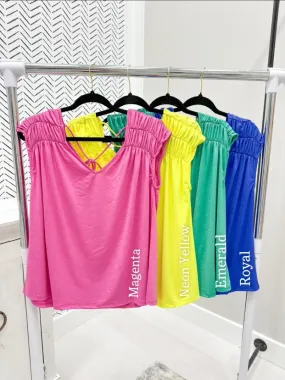 Multiple Colors - Summer Vibes Taylor Collection Tops