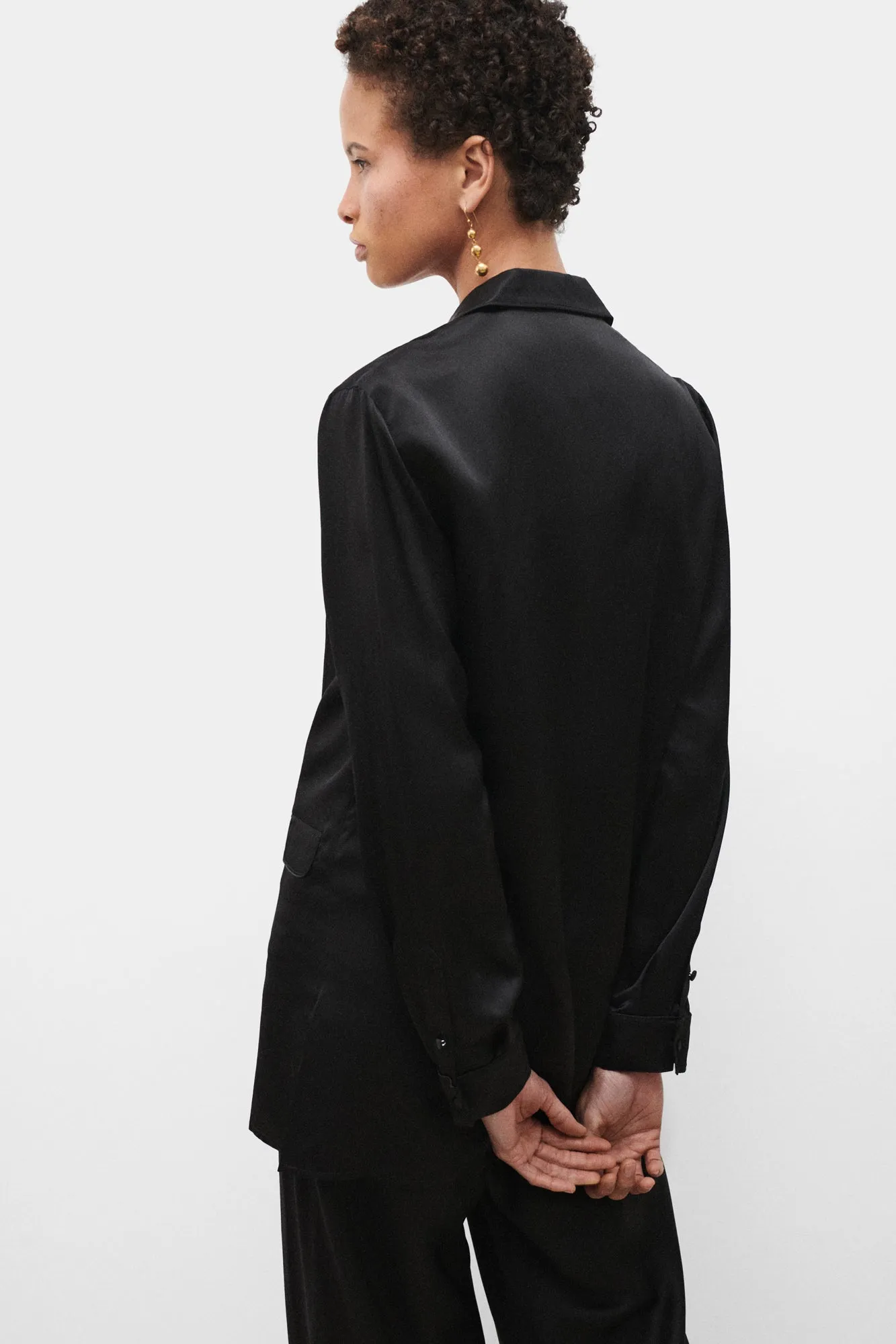 RELAXED BLAZER BLACK