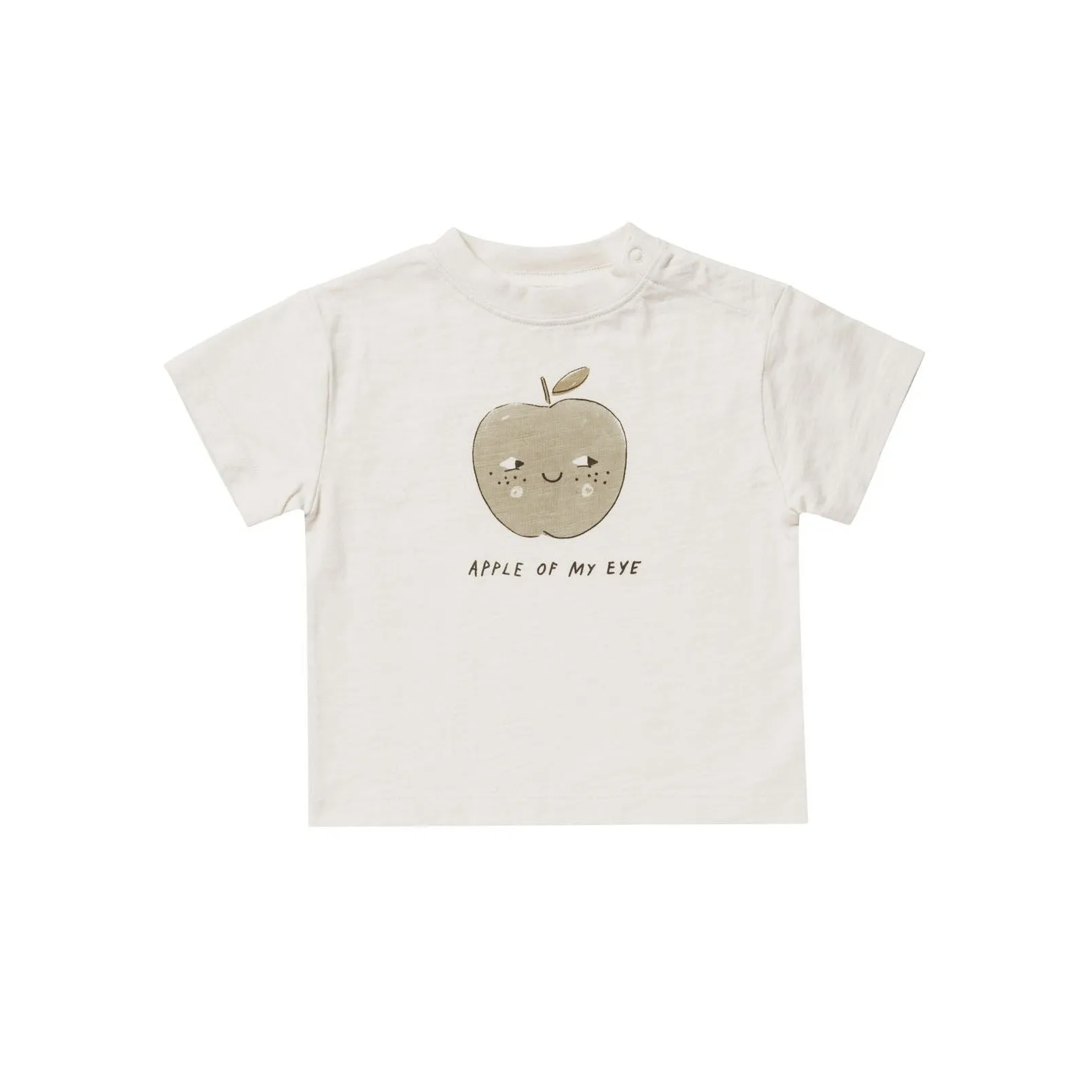 Rylee   Cru Relaxed Tee - Ivory Apple