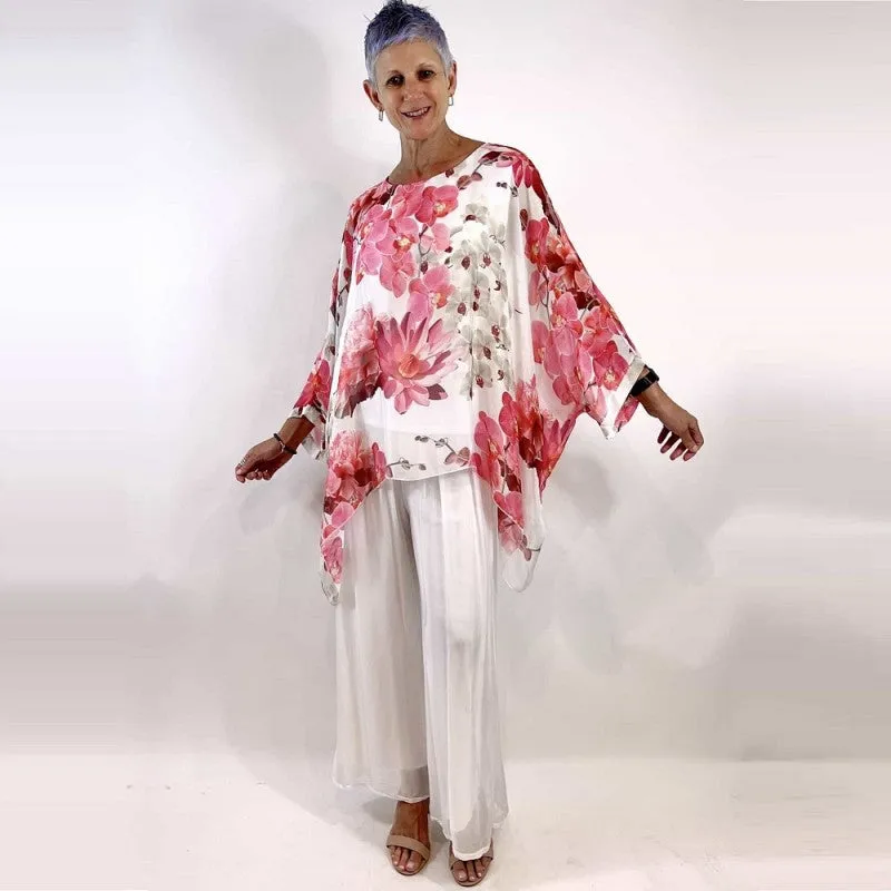 Silk Kaftan Top