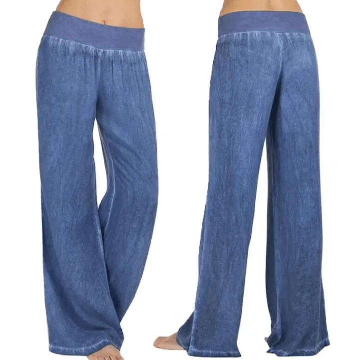 SIMPLE SWEET DENIM PANTS