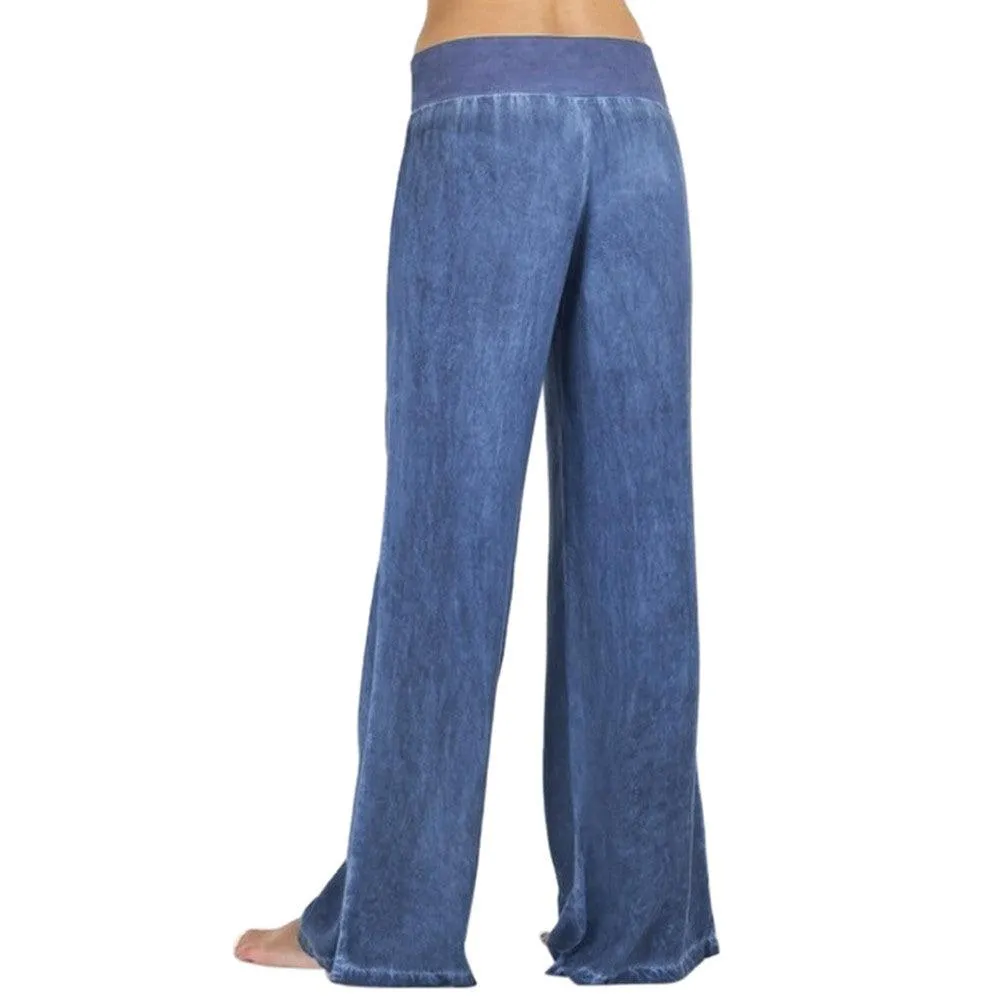 SIMPLE SWEET DENIM PANTS