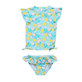 Snapper Rock Lemon Drops Short Sleeve Ruffle Set G50027