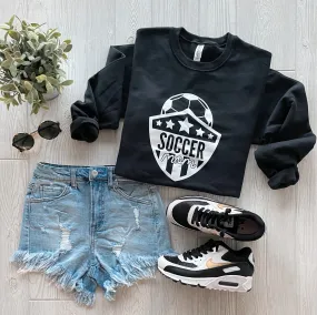 Soccer Mom • Black Pullover