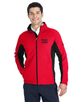 Spyder Constant Full Zip Sweaters, Fleece Red/ Black/ Blk