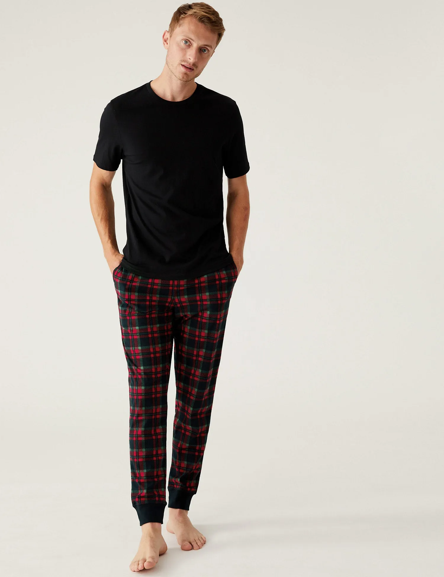 Supersoft Checked Loungewear Bottoms