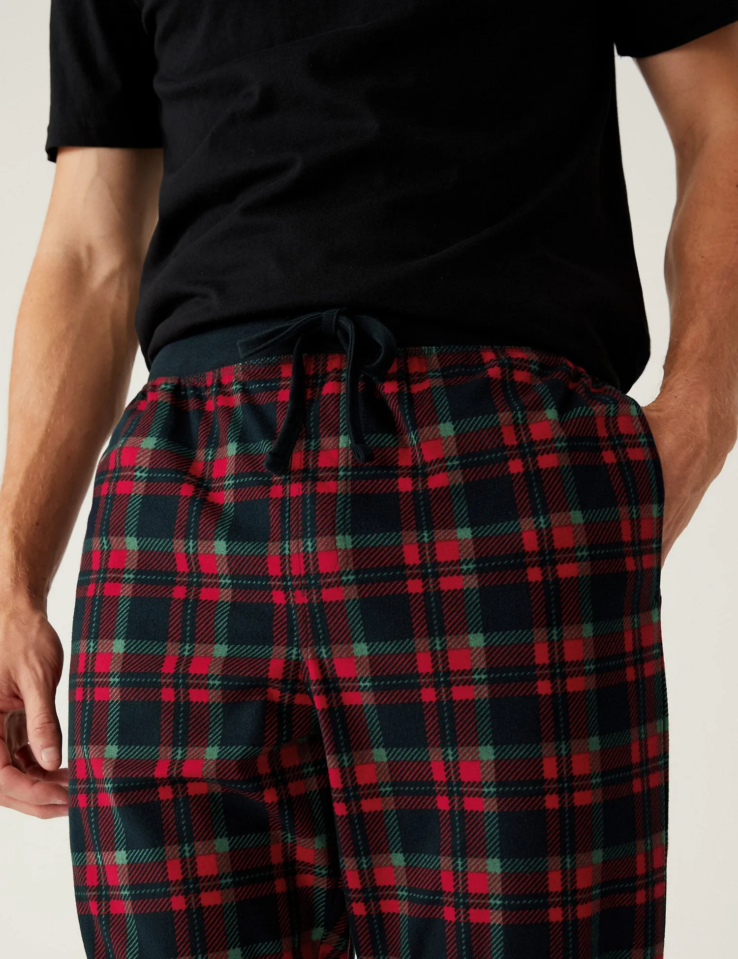 Supersoft Checked Loungewear Bottoms