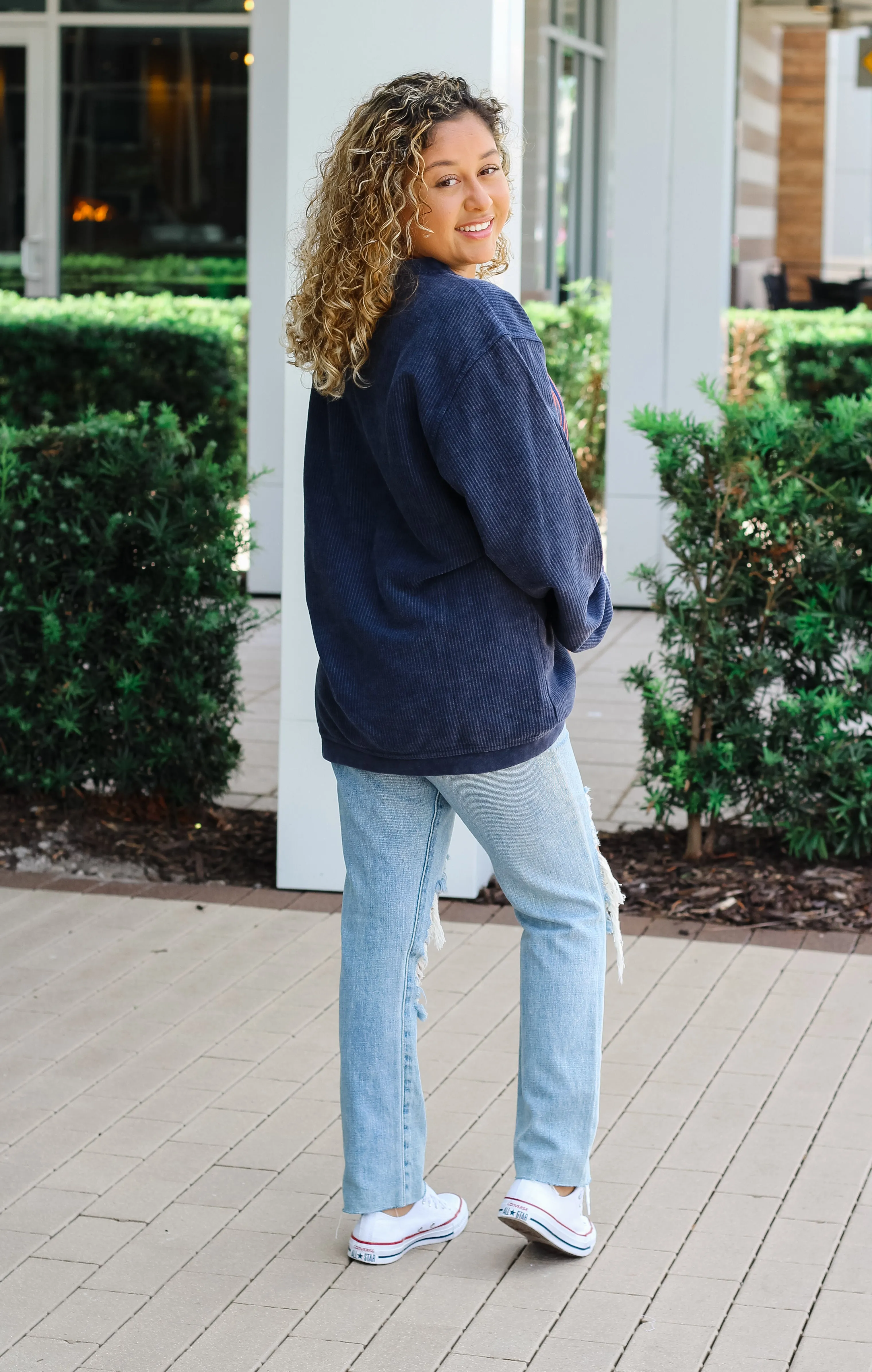 The Auburn Southlawn Comfy Cord Pullover