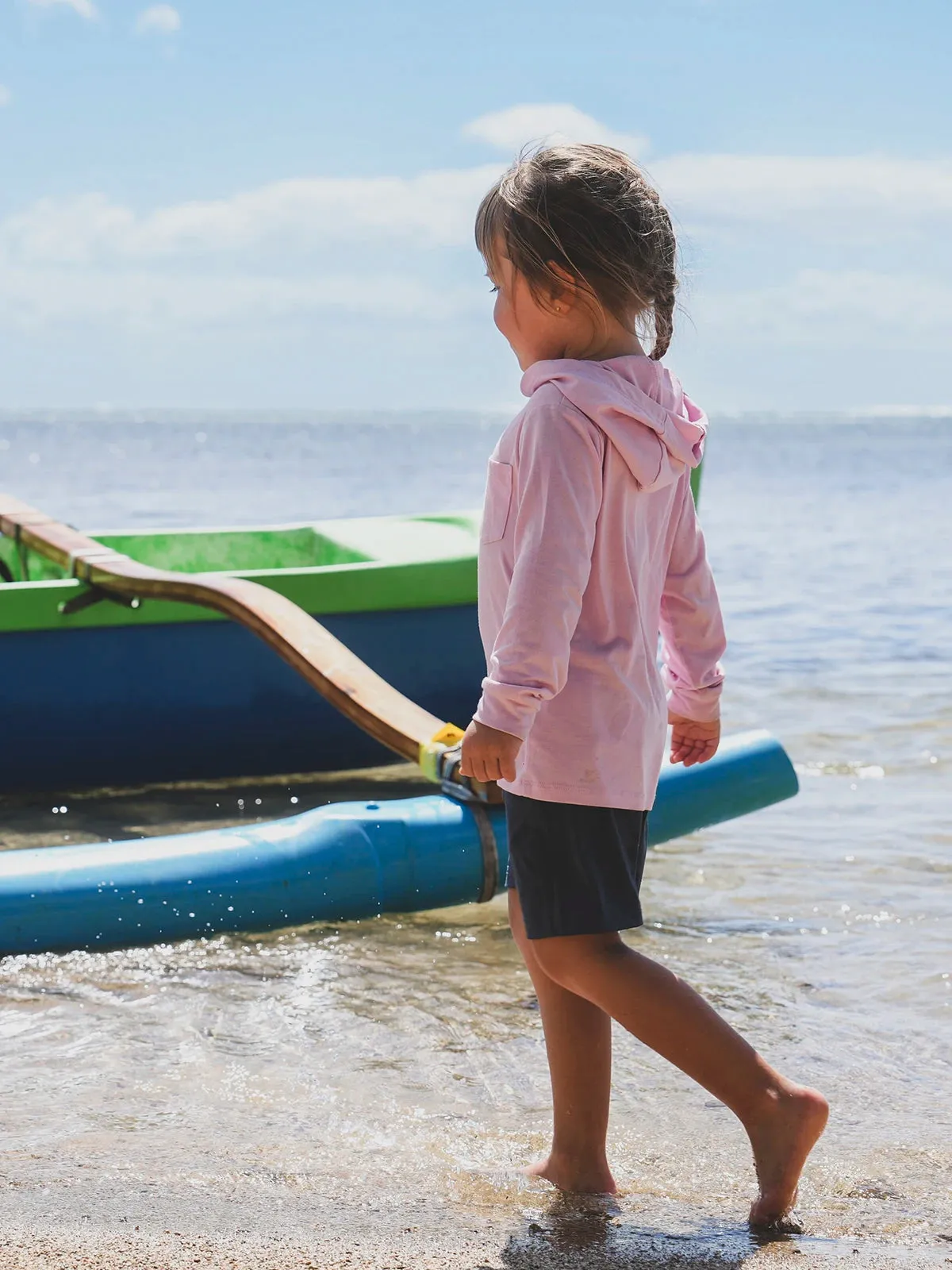 Toddler Breeze Short - Sea Glass