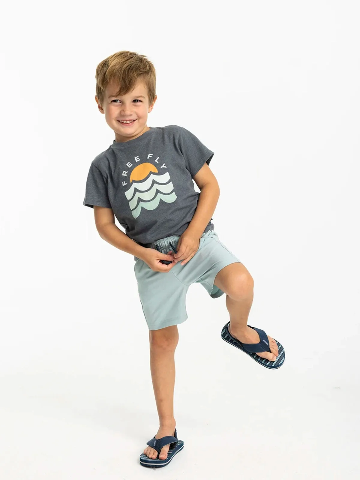 Toddler Breeze Short - Sea Glass