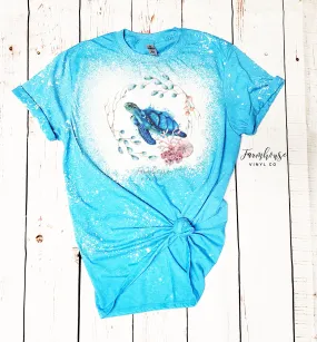 Turtle Ocean Bleached Shirt