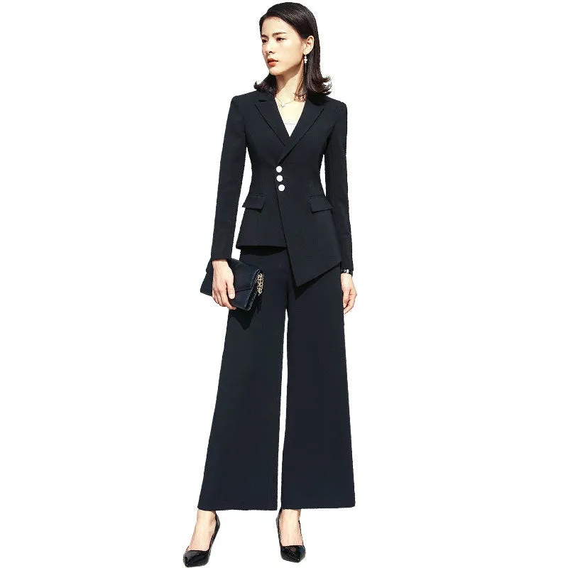 Uniform Sets Women Long Sleeved Trendy Elegant Feminine White Casual Suits Formal Cargo Skirt